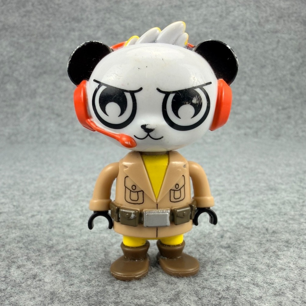 Bonkers Toys Ryans World Dino Universe Panda Explorer Figure Headset 3 inch Toy